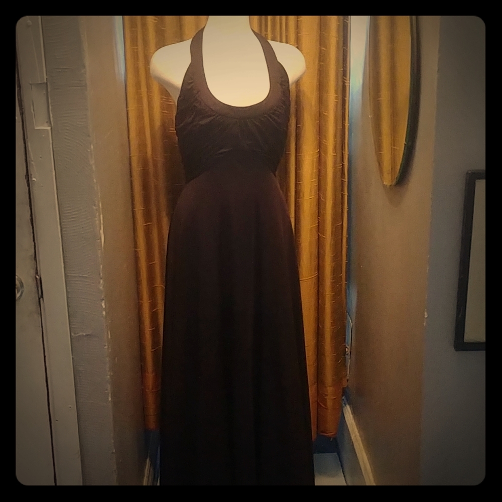 Vintage halter gown